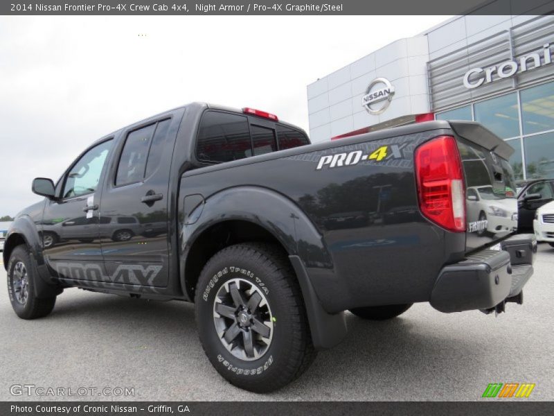 Night Armor / Pro-4X Graphite/Steel 2014 Nissan Frontier Pro-4X Crew Cab 4x4