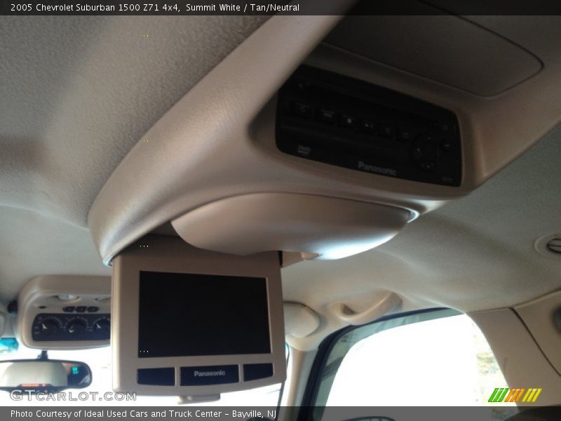 Summit White / Tan/Neutral 2005 Chevrolet Suburban 1500 Z71 4x4