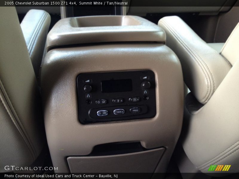 Summit White / Tan/Neutral 2005 Chevrolet Suburban 1500 Z71 4x4