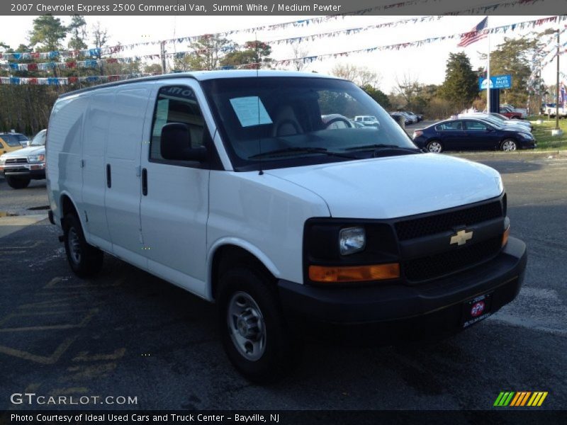 Summit White / Medium Pewter 2007 Chevrolet Express 2500 Commercial Van