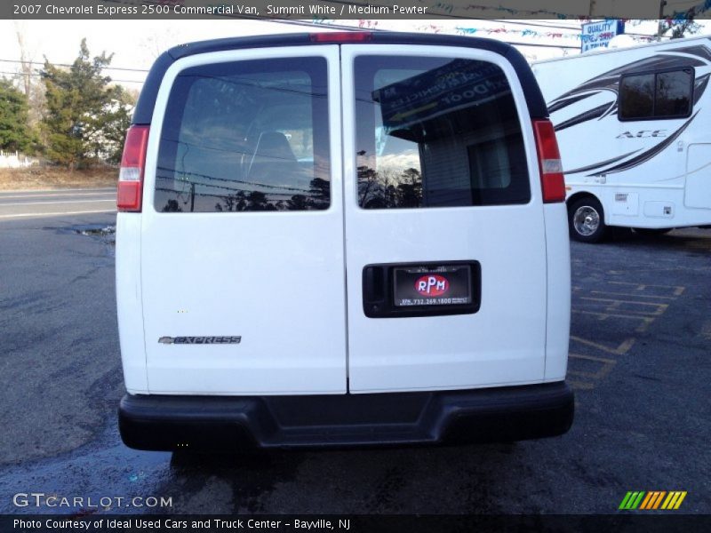 Summit White / Medium Pewter 2007 Chevrolet Express 2500 Commercial Van
