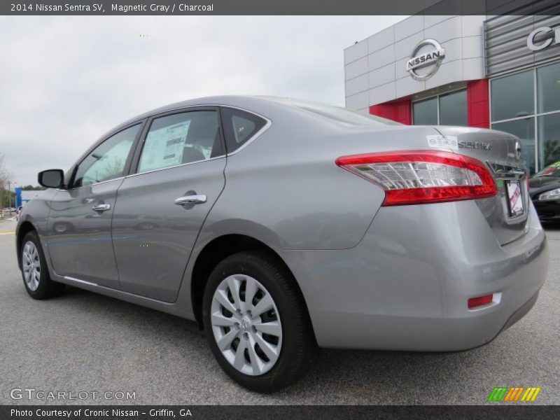 Magnetic Gray / Charcoal 2014 Nissan Sentra SV