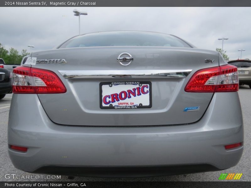 Magnetic Gray / Charcoal 2014 Nissan Sentra SV