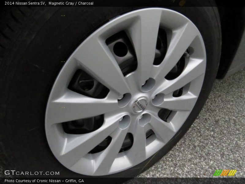 Magnetic Gray / Charcoal 2014 Nissan Sentra SV