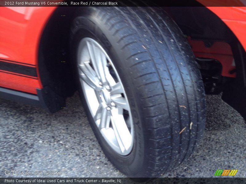 Race Red / Charcoal Black 2012 Ford Mustang V6 Convertible