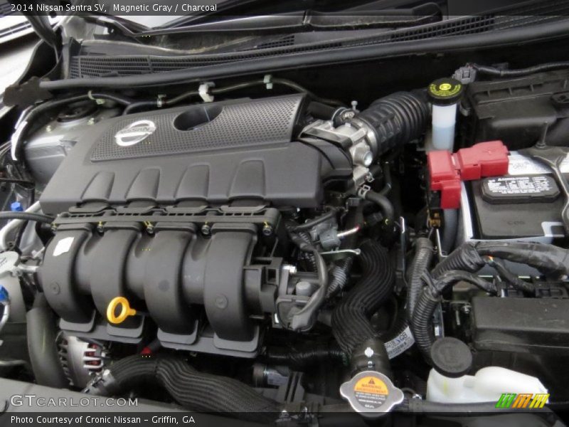 Magnetic Gray / Charcoal 2014 Nissan Sentra SV
