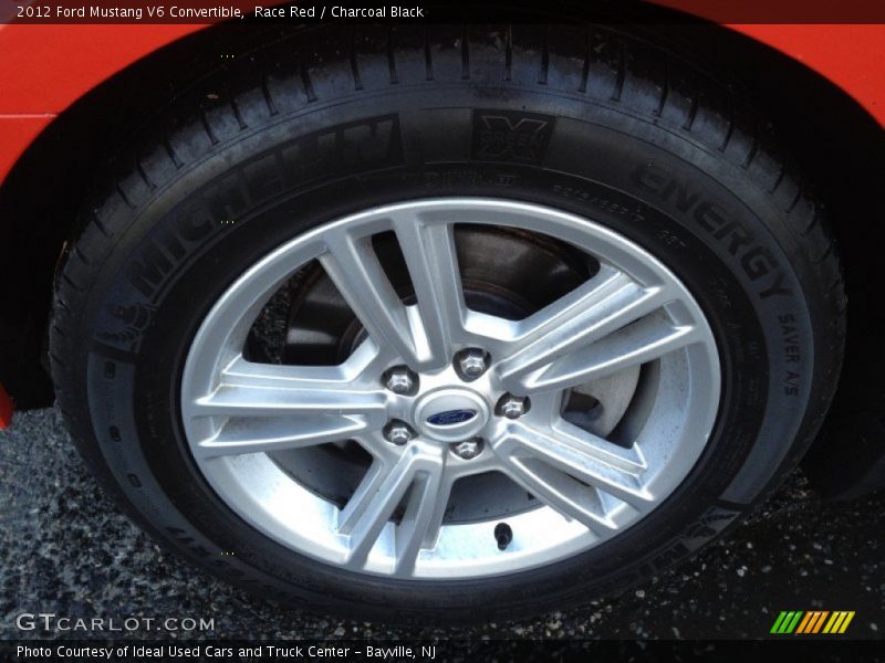 Race Red / Charcoal Black 2012 Ford Mustang V6 Convertible