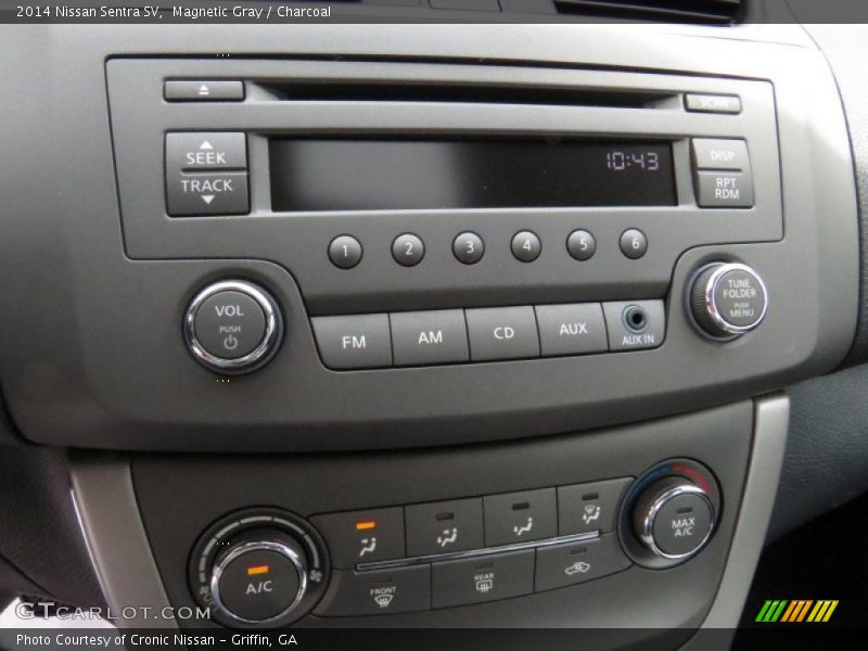 Magnetic Gray / Charcoal 2014 Nissan Sentra SV