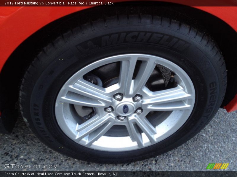 Race Red / Charcoal Black 2012 Ford Mustang V6 Convertible