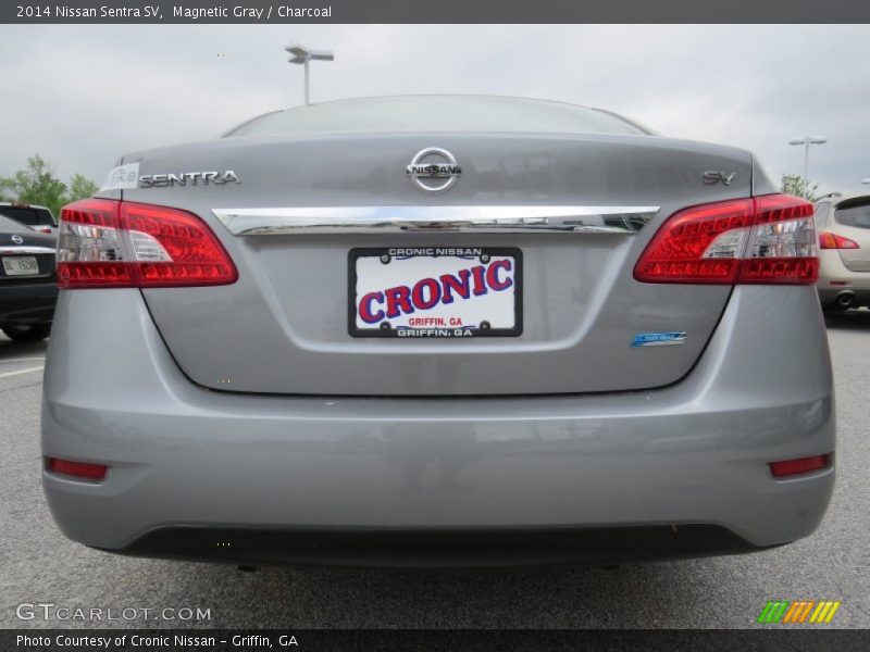 Magnetic Gray / Charcoal 2014 Nissan Sentra SV