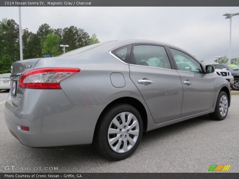 Magnetic Gray / Charcoal 2014 Nissan Sentra SV