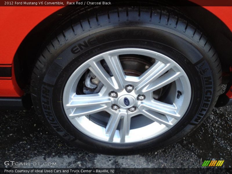 Race Red / Charcoal Black 2012 Ford Mustang V6 Convertible