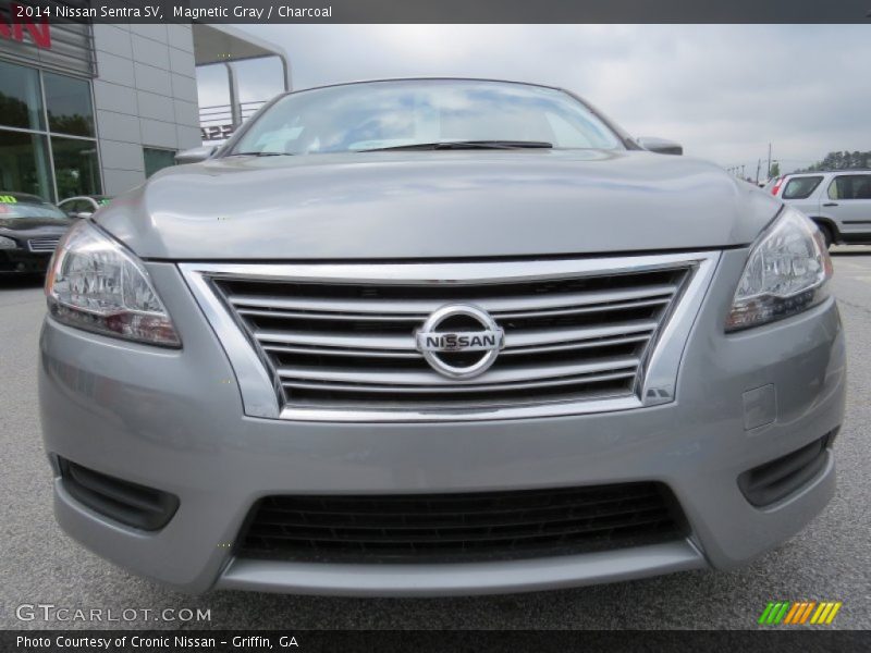 Magnetic Gray / Charcoal 2014 Nissan Sentra SV