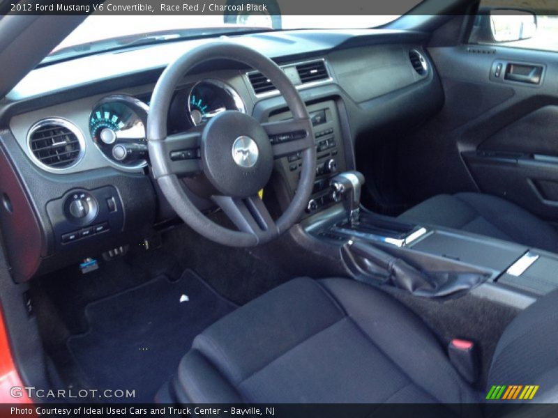 Race Red / Charcoal Black 2012 Ford Mustang V6 Convertible