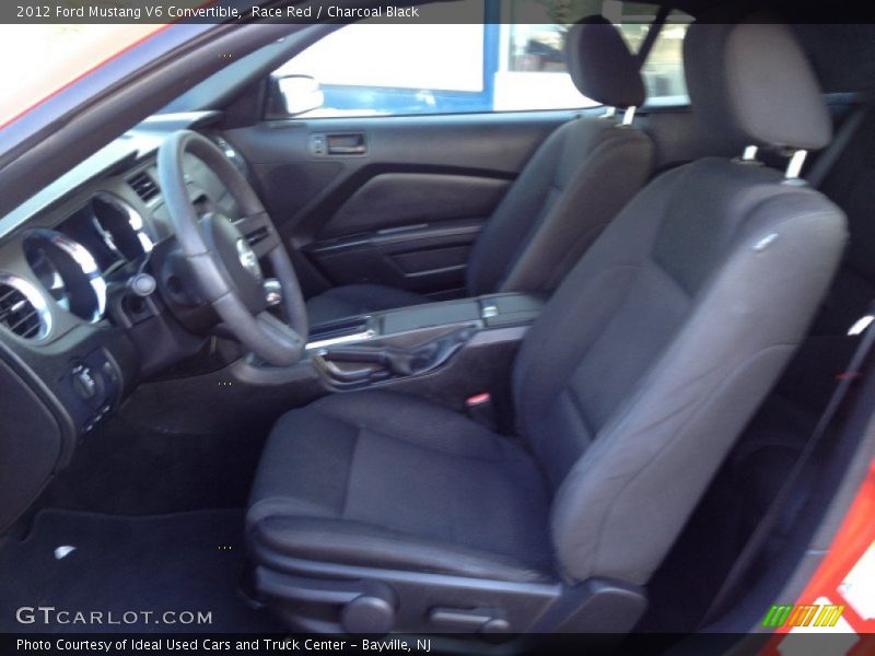 Race Red / Charcoal Black 2012 Ford Mustang V6 Convertible