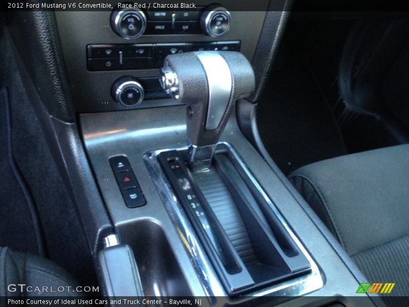 Race Red / Charcoal Black 2012 Ford Mustang V6 Convertible