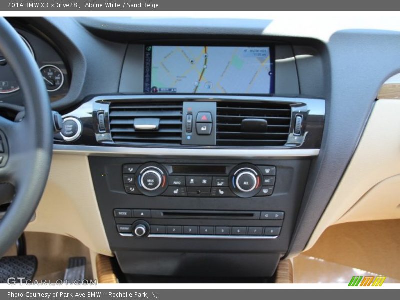 Alpine White / Sand Beige 2014 BMW X3 xDrive28i