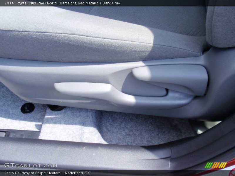 Barcelona Red Metallic / Dark Gray 2014 Toyota Prius Two Hybrid