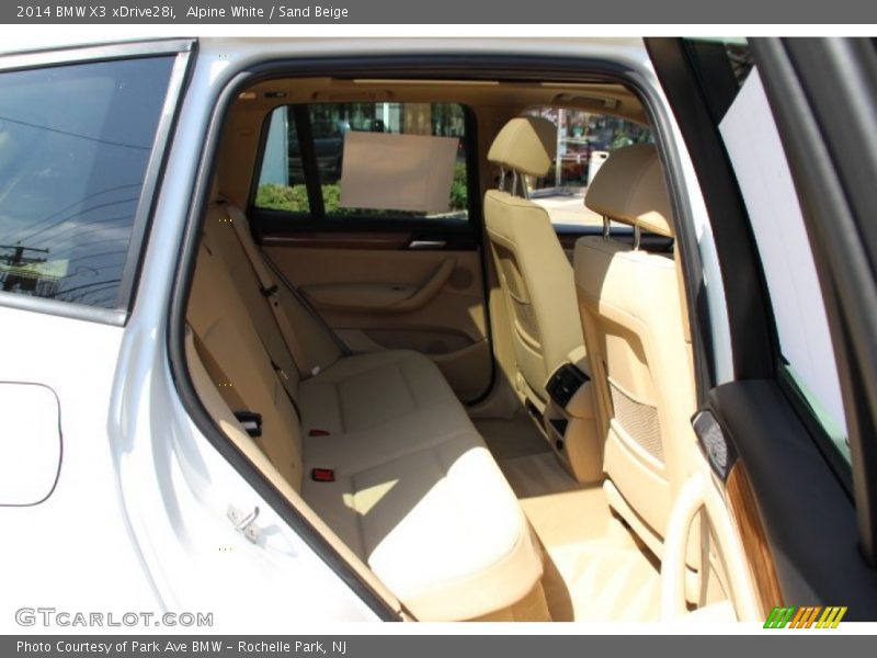 Alpine White / Sand Beige 2014 BMW X3 xDrive28i