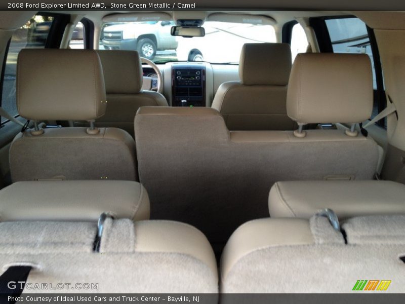 Stone Green Metallic / Camel 2008 Ford Explorer Limited AWD