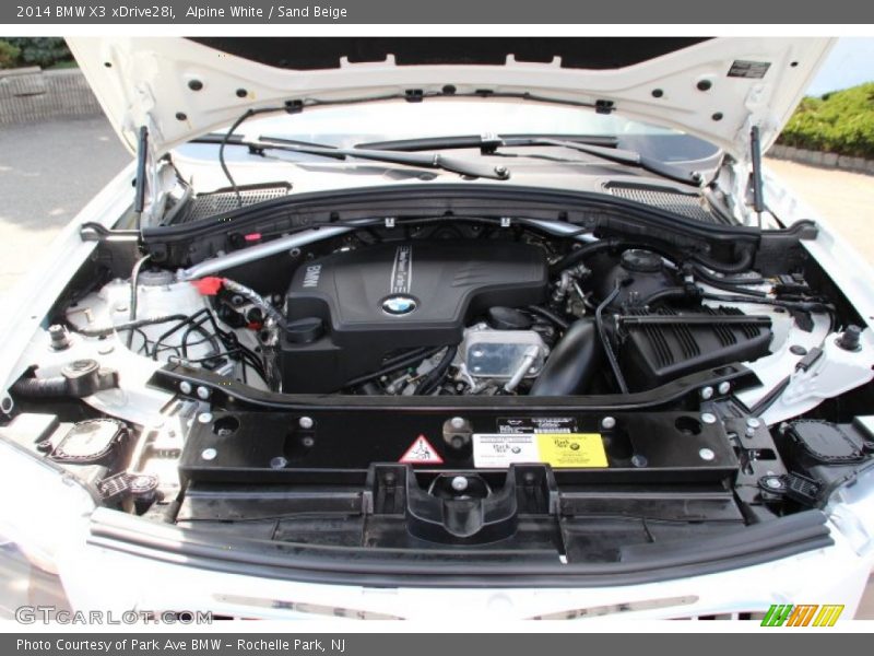 Alpine White / Sand Beige 2014 BMW X3 xDrive28i
