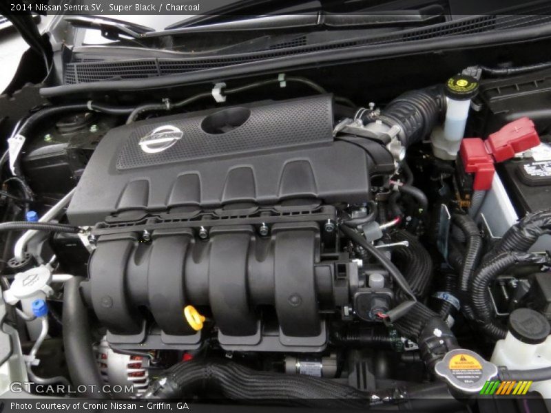 Super Black / Charcoal 2014 Nissan Sentra SV