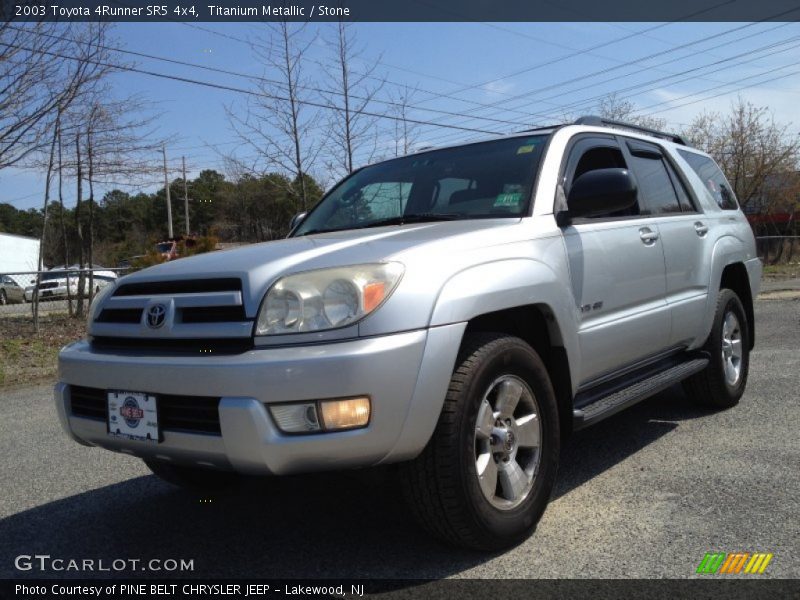 Titanium Metallic / Stone 2003 Toyota 4Runner SR5 4x4