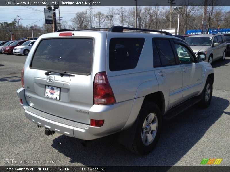 Titanium Metallic / Stone 2003 Toyota 4Runner SR5 4x4