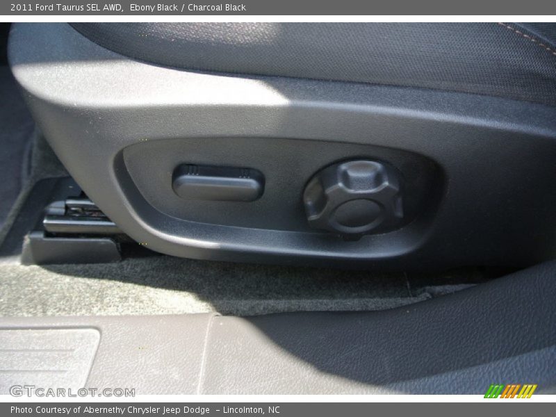 Ebony Black / Charcoal Black 2011 Ford Taurus SEL AWD