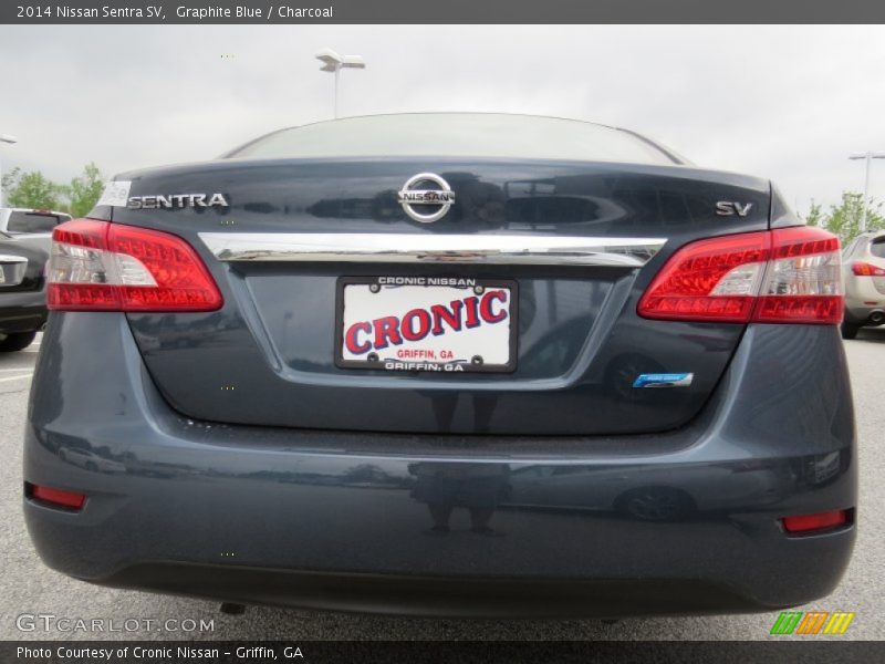 Graphite Blue / Charcoal 2014 Nissan Sentra SV