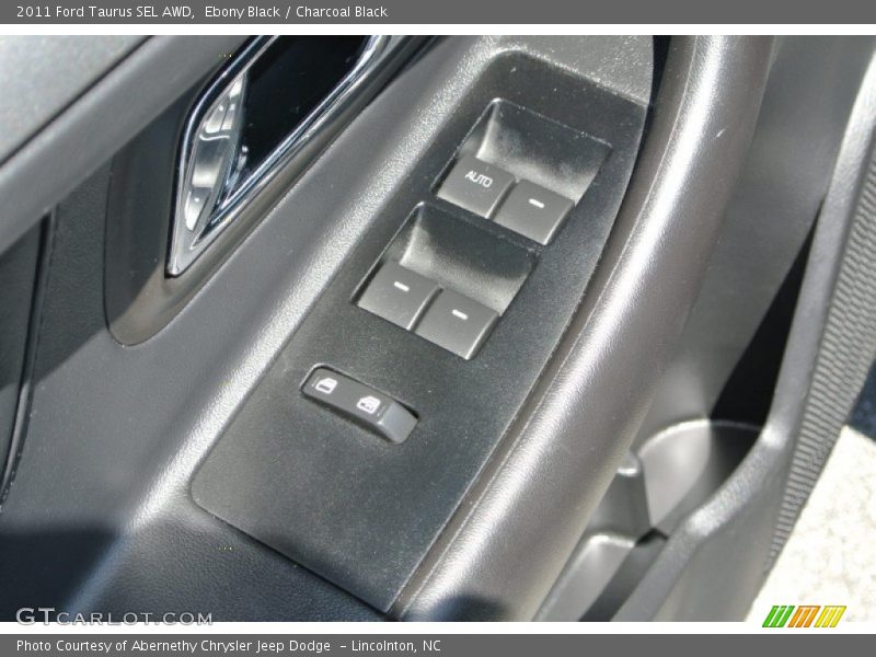 Ebony Black / Charcoal Black 2011 Ford Taurus SEL AWD