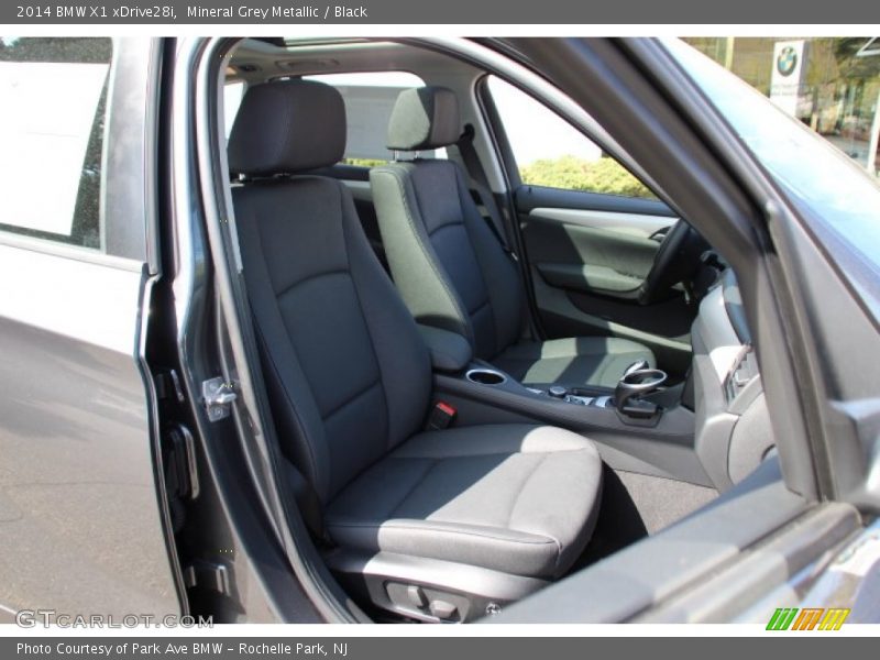 Mineral Grey Metallic / Black 2014 BMW X1 xDrive28i