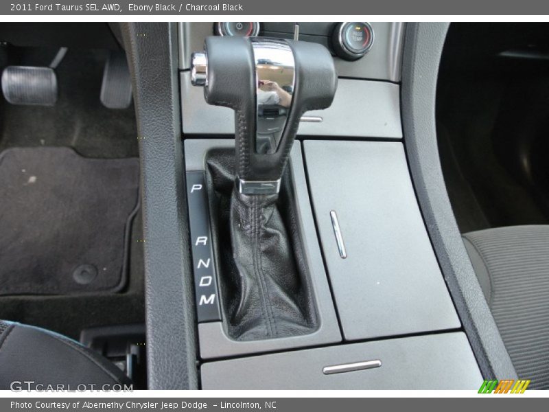 Ebony Black / Charcoal Black 2011 Ford Taurus SEL AWD