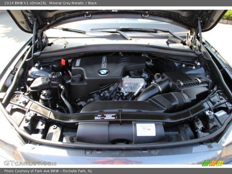 Mineral Grey Metallic / Black 2014 BMW X1 xDrive28i