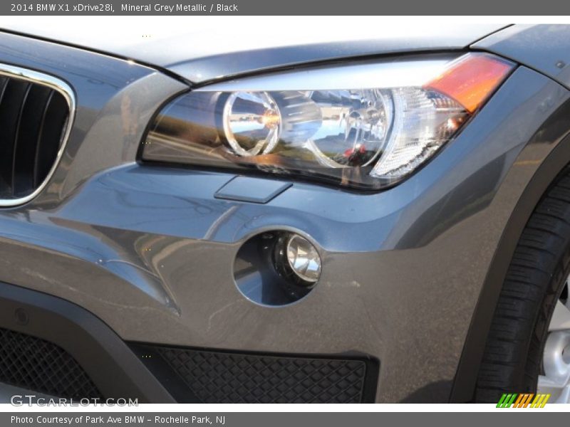 Mineral Grey Metallic / Black 2014 BMW X1 xDrive28i