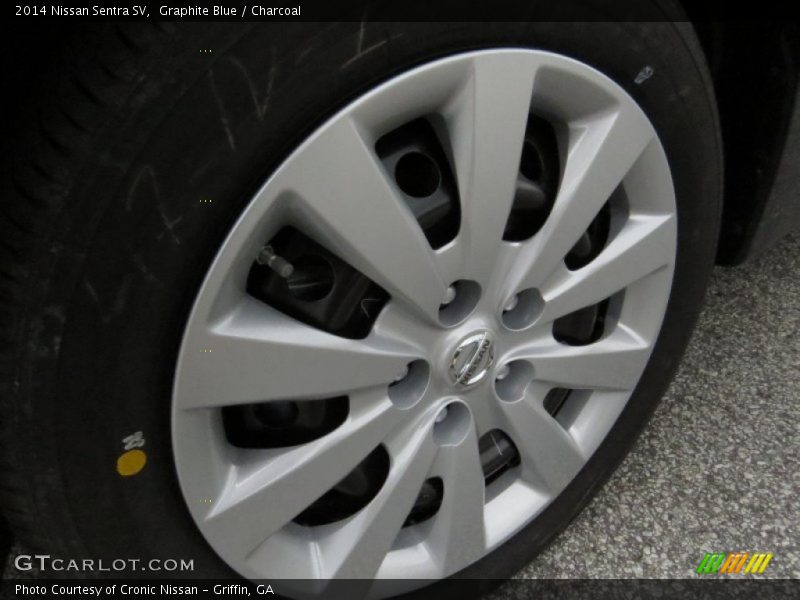 Graphite Blue / Charcoal 2014 Nissan Sentra SV