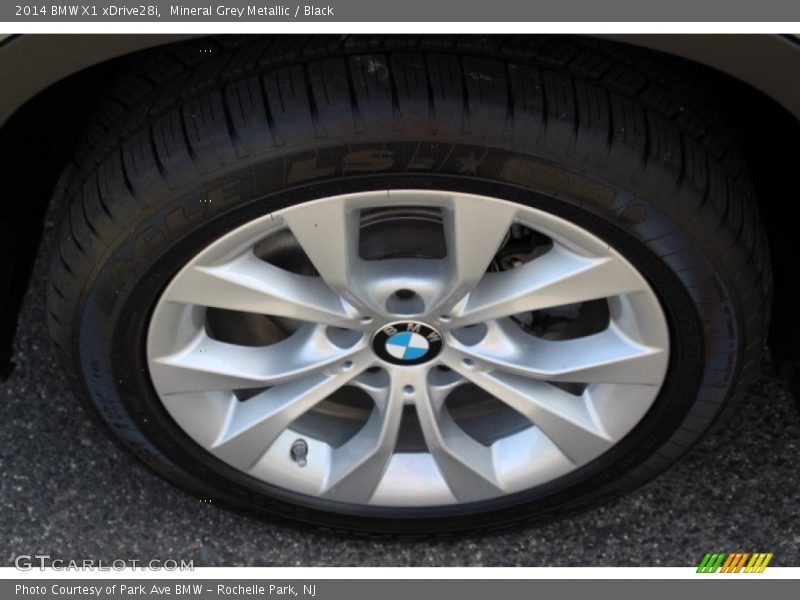 Mineral Grey Metallic / Black 2014 BMW X1 xDrive28i