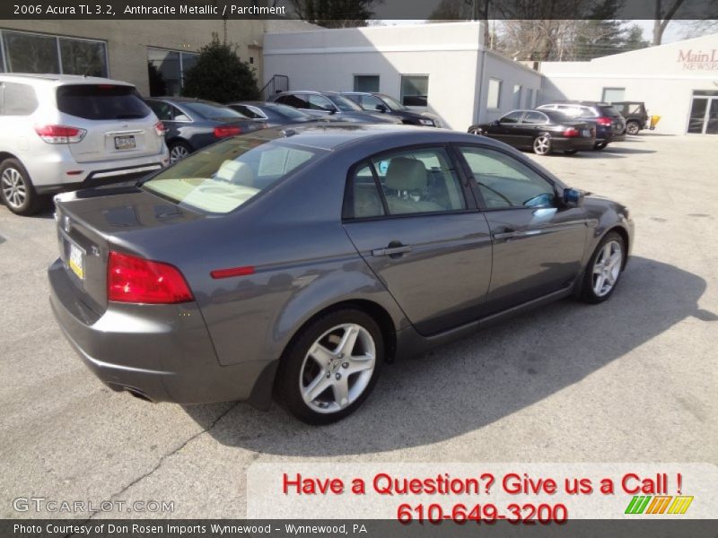Anthracite Metallic / Parchment 2006 Acura TL 3.2