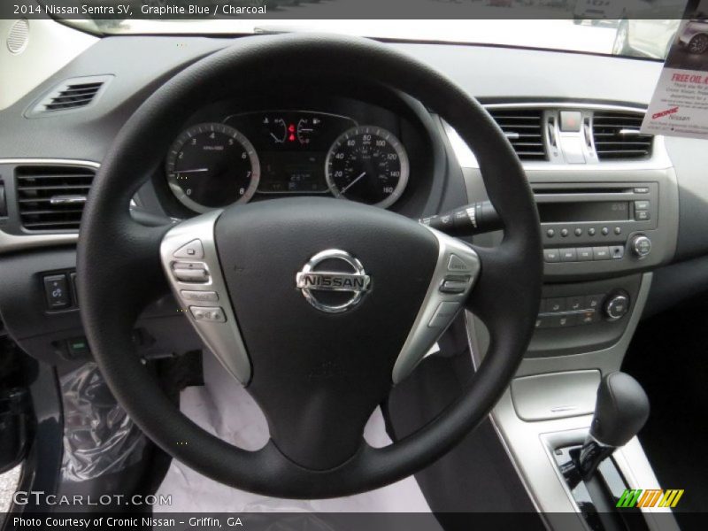 Graphite Blue / Charcoal 2014 Nissan Sentra SV