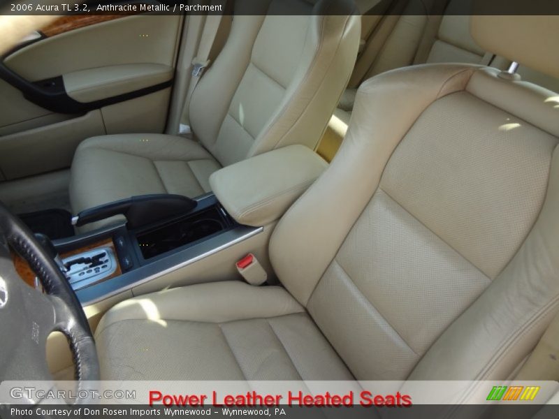 Anthracite Metallic / Parchment 2006 Acura TL 3.2