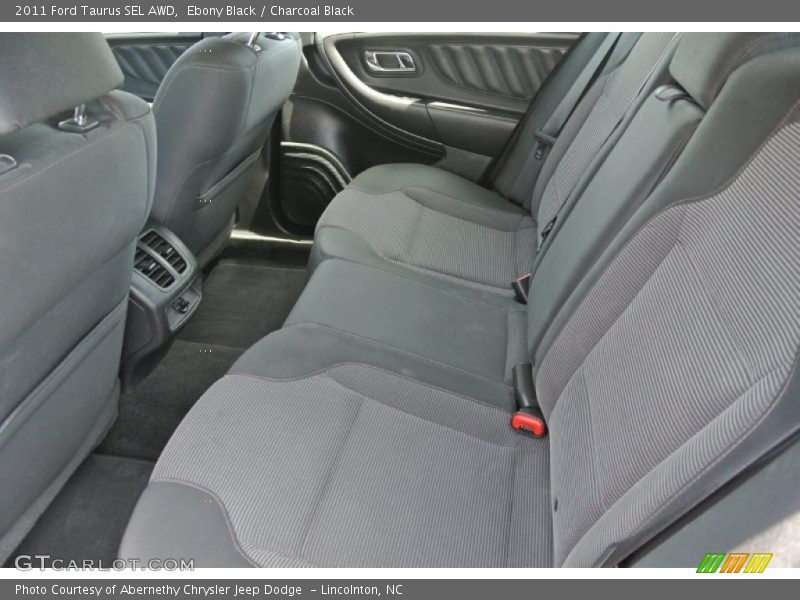 Ebony Black / Charcoal Black 2011 Ford Taurus SEL AWD
