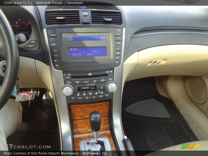 Anthracite Metallic / Parchment 2006 Acura TL 3.2