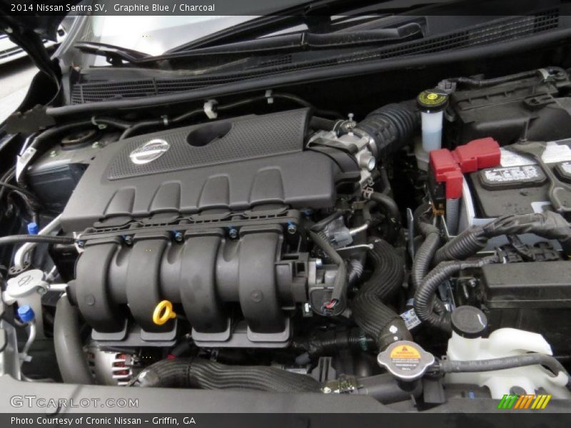 Graphite Blue / Charcoal 2014 Nissan Sentra SV