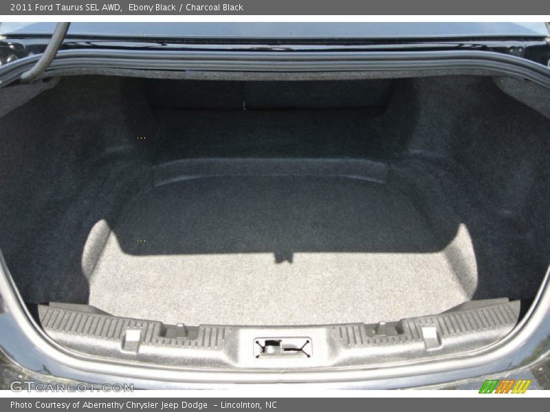 Ebony Black / Charcoal Black 2011 Ford Taurus SEL AWD