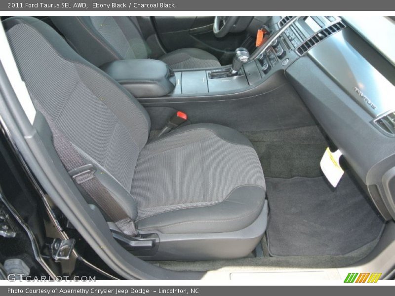 Ebony Black / Charcoal Black 2011 Ford Taurus SEL AWD