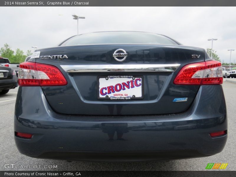 Graphite Blue / Charcoal 2014 Nissan Sentra SV