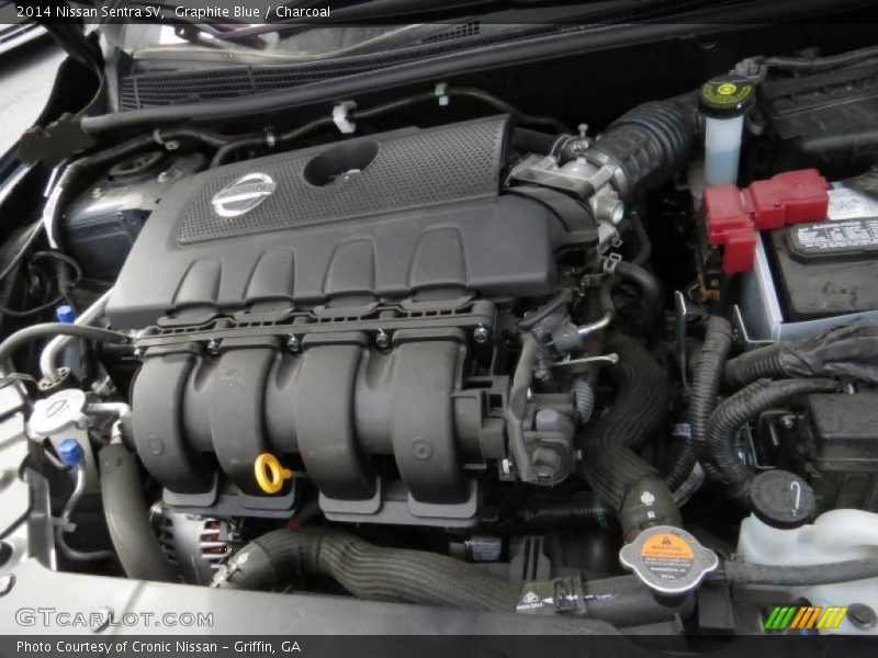 Graphite Blue / Charcoal 2014 Nissan Sentra SV