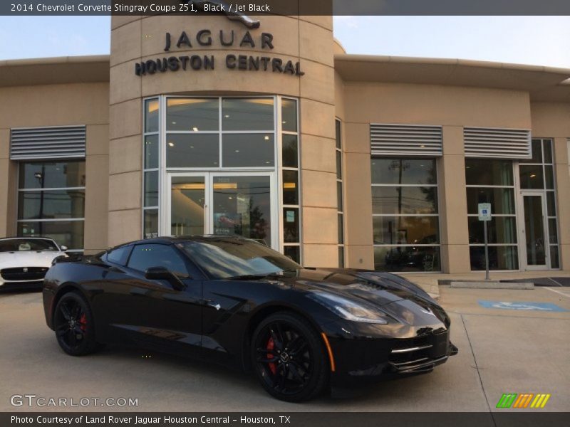 Black / Jet Black 2014 Chevrolet Corvette Stingray Coupe Z51