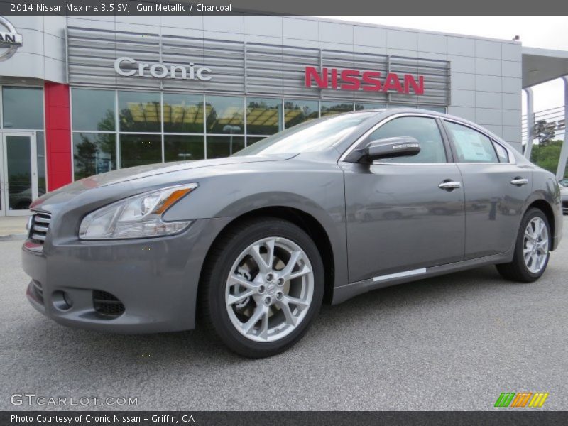 Gun Metallic / Charcoal 2014 Nissan Maxima 3.5 SV