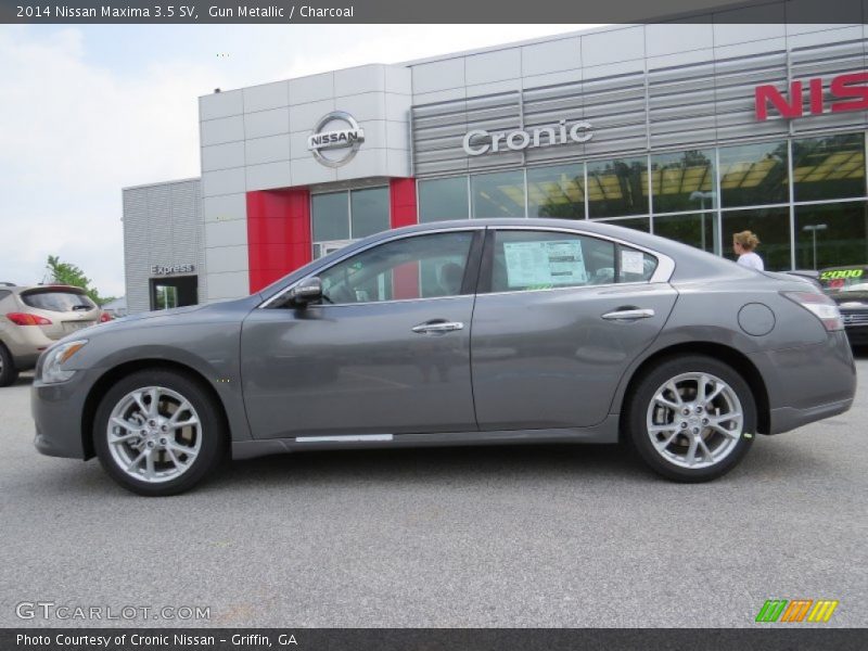 Gun Metallic / Charcoal 2014 Nissan Maxima 3.5 SV